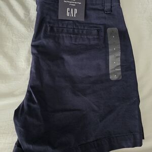 GAP Women's Navy Blue Bermudas